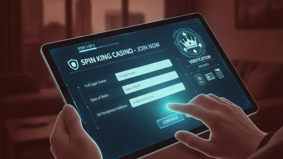 Spin King Casino Registration